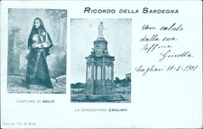 Ch630 cartolina ricordidella - cartolina,