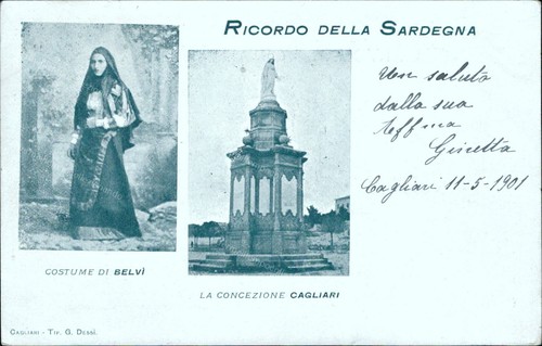 Ch630 cartolina ricordidella - ch630,