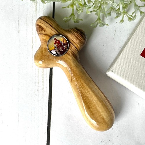 Croce portata legno - da,
