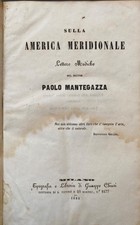 1858 Sulla America Meridionale