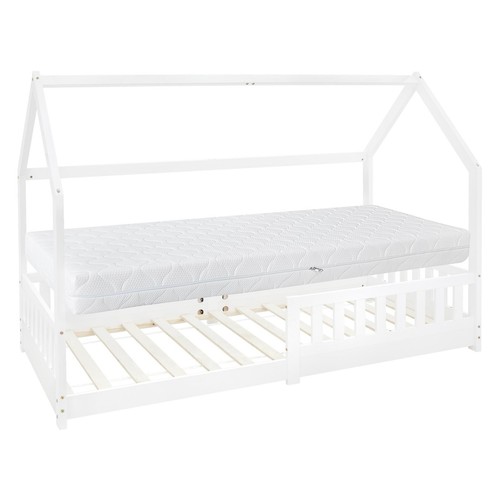 Letto con tetto legno lettino