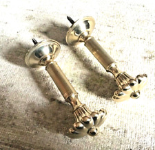 COPPIA FERMATENDE - EMBRASSE in ottone dorato , lungh. Cm. 15