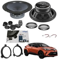 Kit 4 Casse Altoparlanti Audison Apk 165 Anteriori per toyota C-Hr dal 2016-23