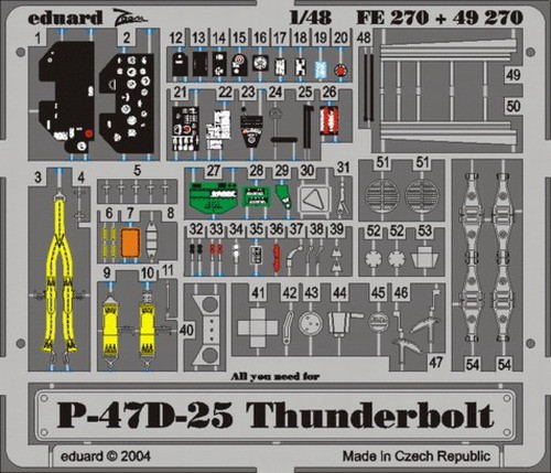 Eduard 47d 25 bubble - 1/48,