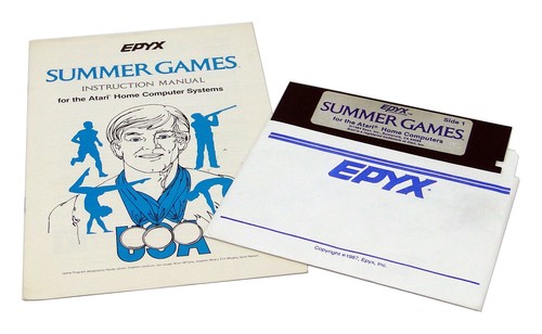 Summer games floppy disk di - su,