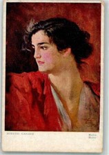 39902079 - insegna. Gaigher Horatio Medea pantofota n.1319 donna cartolina d'artista