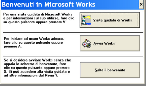 Vintage microsoft works - vintage,