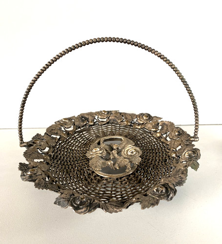 Antico cestino centrotavola - antico,