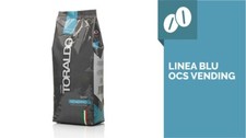 6 KG CAFFE' TORALDO IN GRANI MISCELA VENDING LINEA BLU SPEDIZIONE GRATUITA
