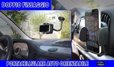 Cellulare auto porta telefono smartphone navigatore con ventosa universale kit 1