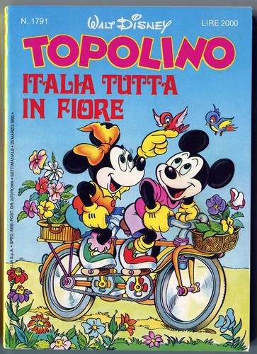 982 topolino mondadori - topolino, ed.