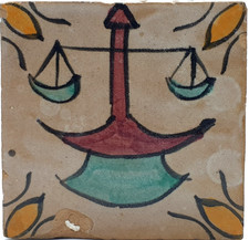 Antica bilancia per piastrelle