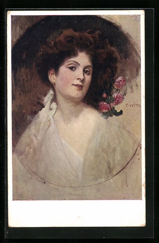 Cartolina artistica fratelli - cartolina,