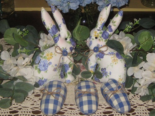 Decorazione pasquale conigli - decorazione, 2
