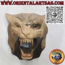 Maschera testa di tigre di