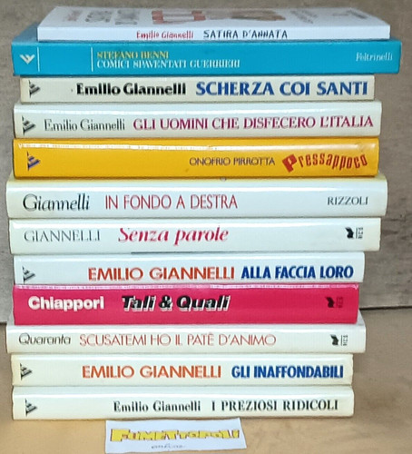 Lotto emilio giannelli altri - emilio,
