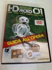 DVD I DROID 01 GUIDA ALL'OPERA COSTRUISCI IL TUO PERSONAL ROBOT