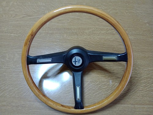Volante legno alfa romeo - in,