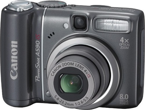 Canon powershot a590is - canon, 8mp