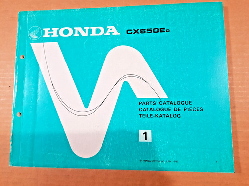 Catalogo ricambi honda - honda, cx