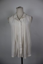 MAX MARA WEEKEND CAMICIA SMANICATA DONNA TG. M WOMAN SHIRT CASUAL VINTAGE SETA
