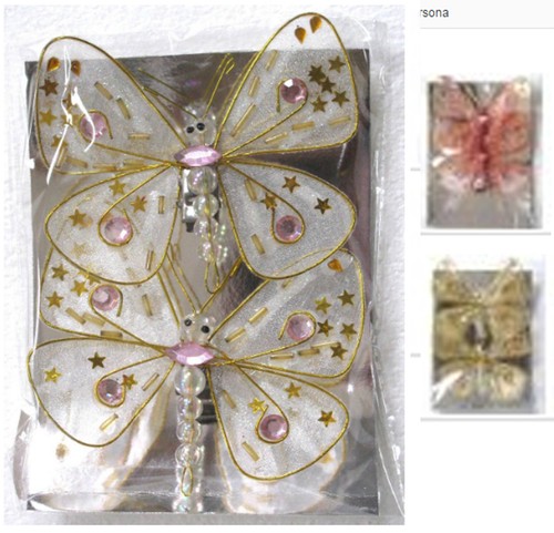 Bomboniera set farfalle - bomboniera,