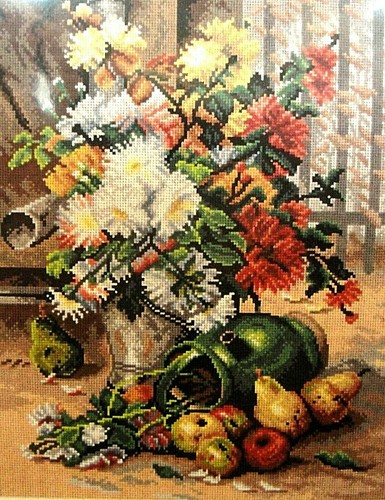 Quadro canovaccio mezzo punto - canovaccio,