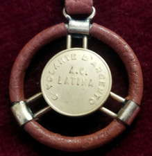 PORTACHIAVE 6° VOLANTE D'ARGENTO LATINA - AUTOMOBILE CLUB. anni '50
