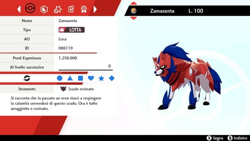 Zamazenta battle ready - zamazenta, iv