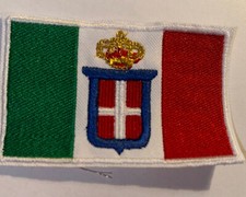 Toppa bandiera italia savoia - bandiera,