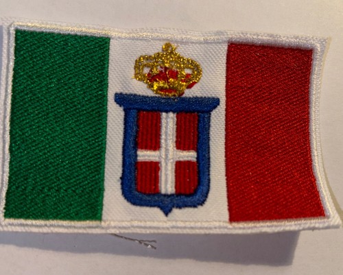 Toppa bandiera italia savoia - toppa,,