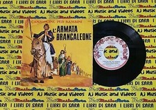 *LP 45 7''CORO I SANREMINI L'armata brancaleone E'arrivato ambasciatore cd (QI2)