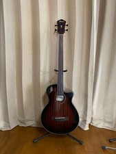 Ibanez Basso Acustico Fretless Con Custodia Consegna Sicura dal Giappone