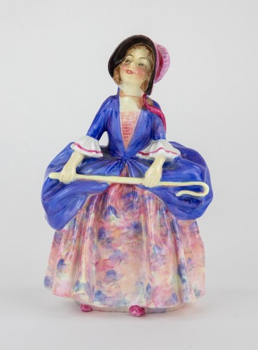 Royal doulton peep lady - royal, peep'