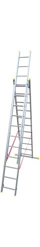 Scala alluminio 3 rampe - scala, a