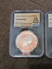 1776-1976-S DOLLARO, MEZZO