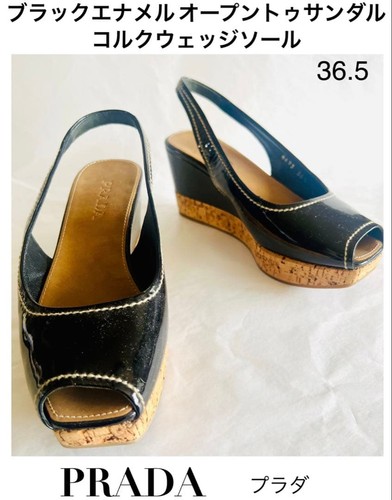 Sandali con zeppa prada - con,