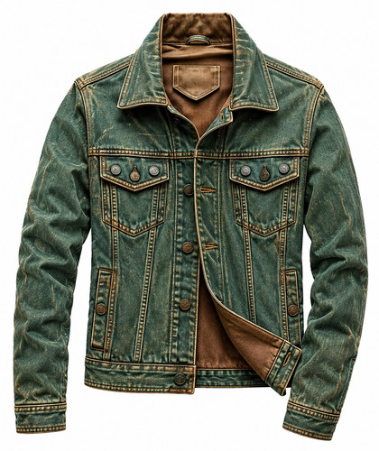 Giacca pelle camionista - di, da