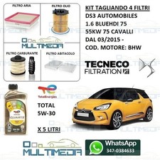 KIT TAGLIANDO 4 FILTRI OLIO