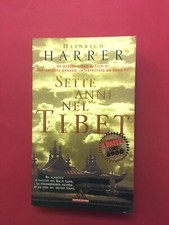 Sette anni nel Tibet-di Heinrich Harrer-libro Mondadori 1998-I Miti 118