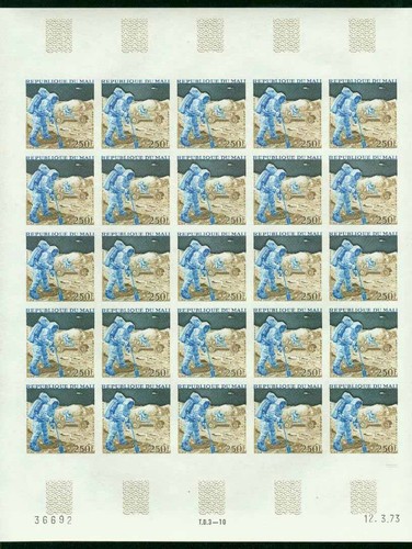 Mali 1973 apollo 250fr - mali,