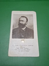 santino HolyCard Relic Reliquia Bartolo Longo