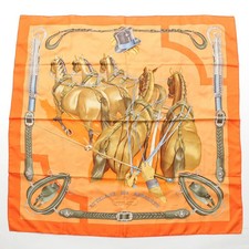 HERMES Carre 90 seta ATTELAGE