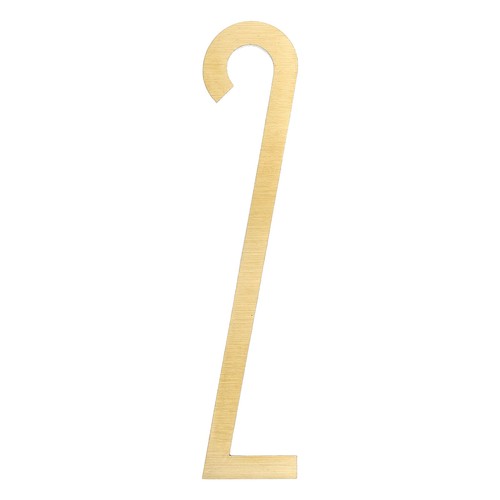 Civic numbers height - numbers,