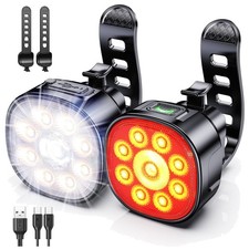Luci bici ultra luminose per