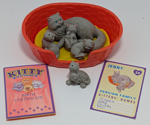 Vintage kitty pocket - in, my