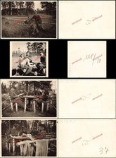 4 foto vita soldati tedeschi a