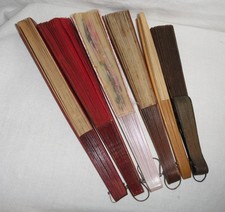 6 grandi ventagli pieghevoli