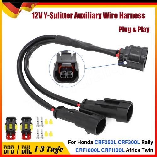 Splitter 12v presa - y-splitter,