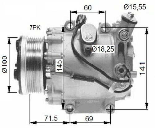 Compressore honda civic - compressore,